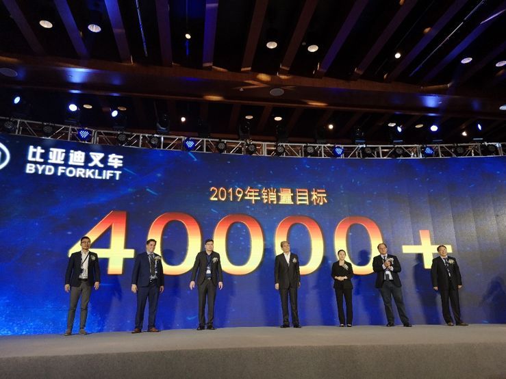 比亞迪叉車布局寧波，銷售目標劍指4萬臺
